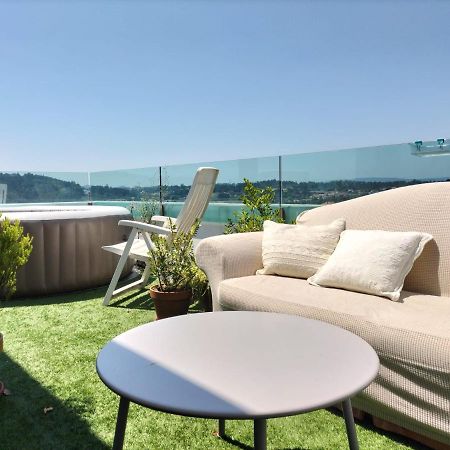 Preciosa Habitacion Doble En Atico Con Terraza Apartment ซานติอาโก เด กอมโปสเตลา ภายนอก รูปภาพ